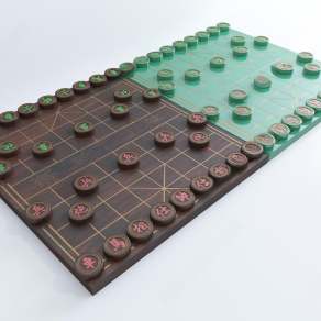 现代中国象棋3D模型下载